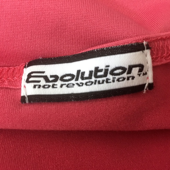 Evolution Not Revolution Size Small Pink - Picture 6 of 6